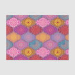 Happy Vibrant Tribal Bohemian Tissue Paper