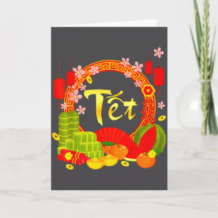 Happy Vietnamese Lunar New Year 2026 Chuc Mung Nam Card