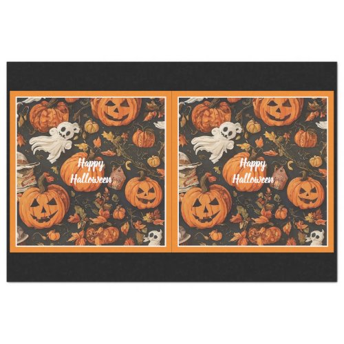 Happy Vintage Halloween Collection Tissue Paper