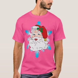 Happy Vintage Santa Claus Retro Santa Claus produc T-Shirt