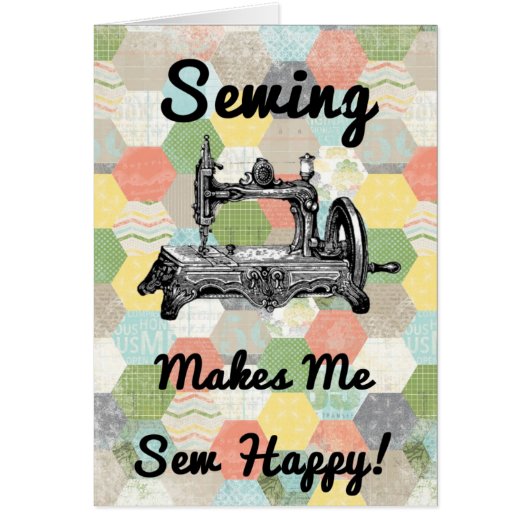 Happy Vintage Sewing (Front)