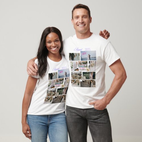 Happy Vision Board Wedding T_shirt