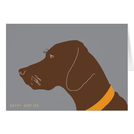 Happy Vizsla Hunting Cards (Front Horizontal)