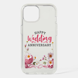 Happy wedding anniversary  iPhone 15 case