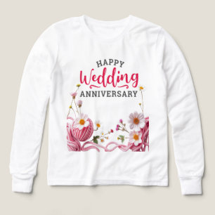 Happy wedding anniversary Tri-Blend shirts