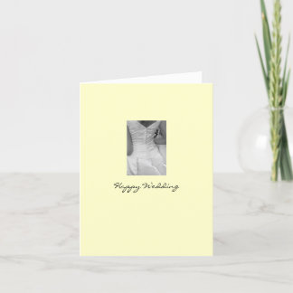 Happy Wedding Card