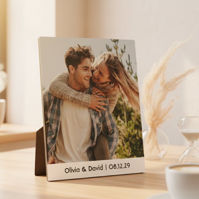 Happy Wedding Couple Photo Plaque (Creator Uploaded)