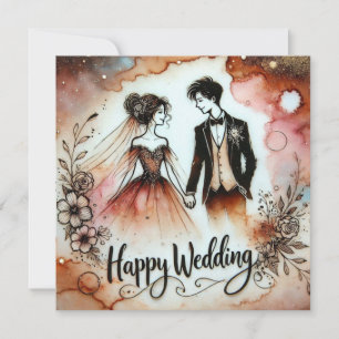 Happy Wedding Day  Card