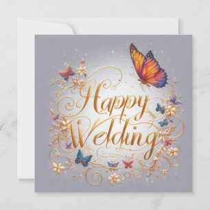 Happy Wedding Greeting Cards