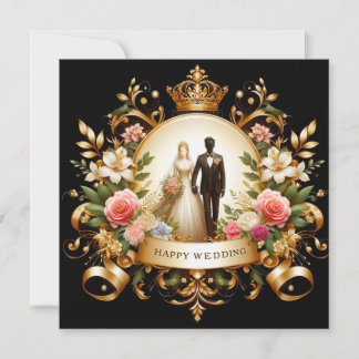 Happy Wedding Greeting Cards 