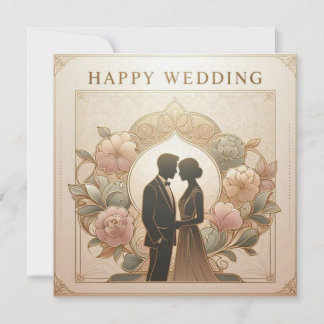 Happy Wedding Greetings Cards