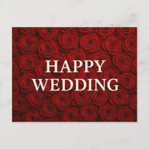 Happy Wedding Postcards 