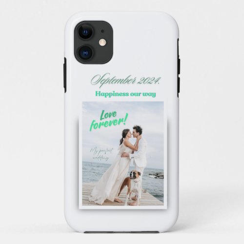 Happy Wedding Vision Board iPhone  iPad case