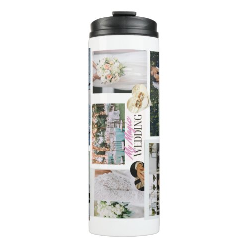 Happy Wedding Vision Board Thermal Tumbler