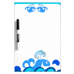 Happy Whale! Dry-Erase Board