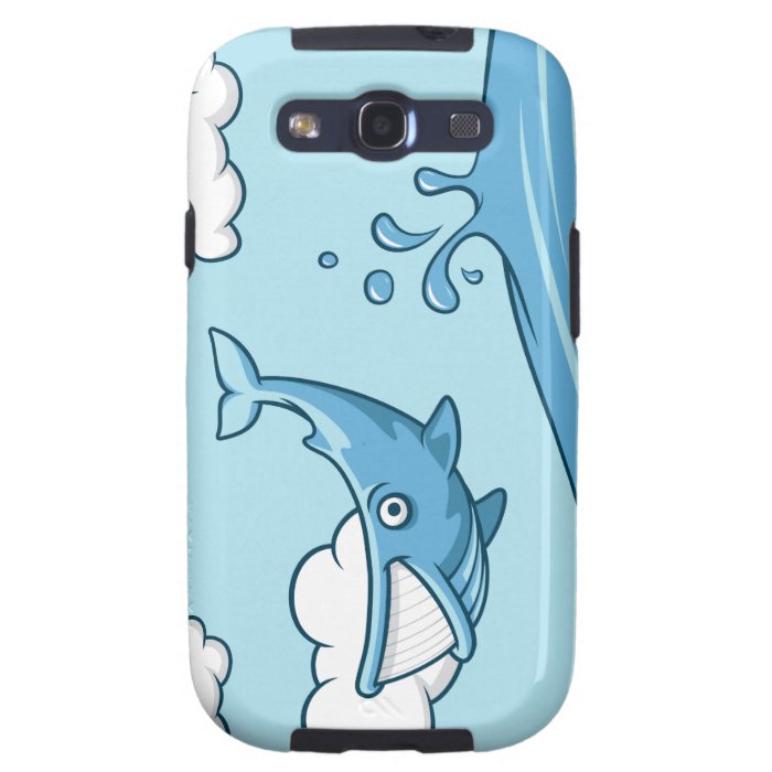 Happy Whale Samsung Galaxy S3 Cover