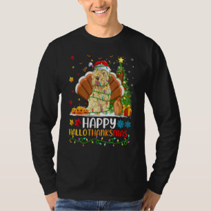 Happy Wheaten Terrier Dog Hellothanksmas T-Shirt
