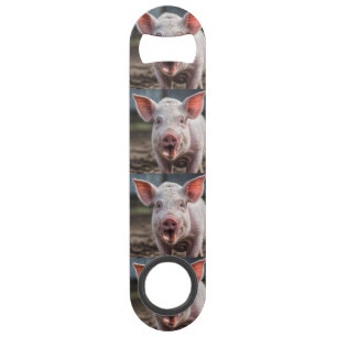 Happy White Pig Tongue Poke, Bar Key
