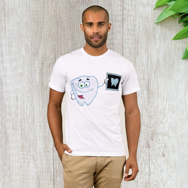 Happy White Tooth Mens T-Shirt (Creator Uploaded)