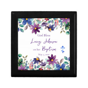 Happy Wildflowers Orthodox Christian Baptism Gift Box