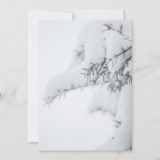 Happy Winter Day Thank You Card