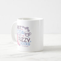 Red Speckled aluminum coffee Mug hot cocoa & fuzzy socks saying