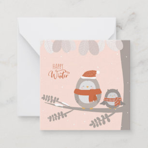 Happy Winter Note Card
