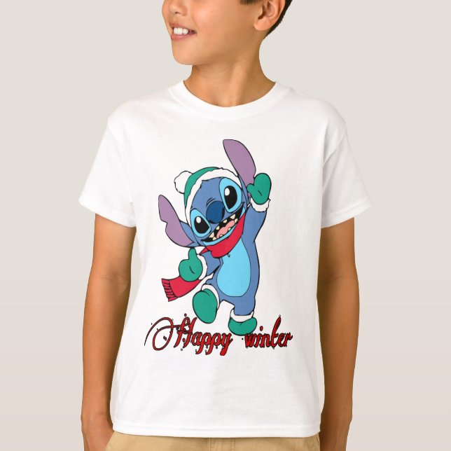 Happy winter season  T-Shirt (Front)