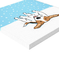 Snow Dog Doo-doo Tile Coaster