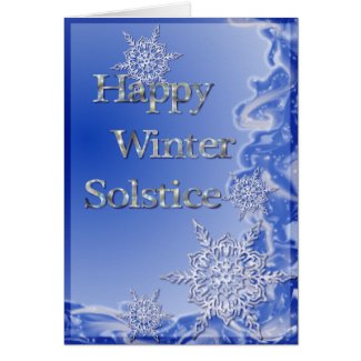 Happy Winter Solstice Card