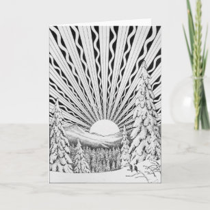 Winter Solstice Cards Zazzle
