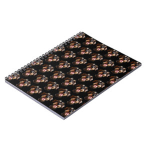 Happy Wirehaired Dachshund Notebook