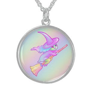 Witch Necklaces & Lockets | Zazzle