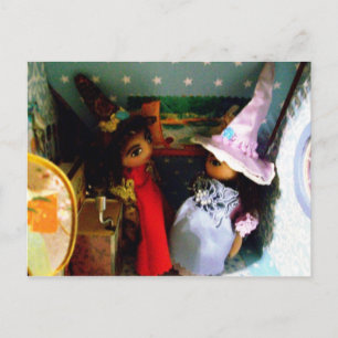 Happy Witches Postcard