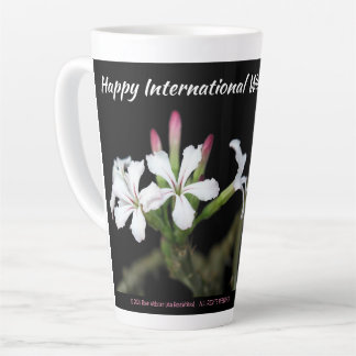 Happy Women's Day 2026 by RoseWrites  Latte Mug