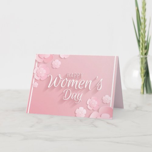 Happy Womens Day Card