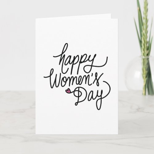 Happy Womens Day Card