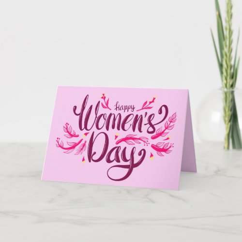 Happy Womens Day Card