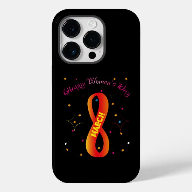 Happy Women's Day March 8th Case-Mate iPhone Case (Back)