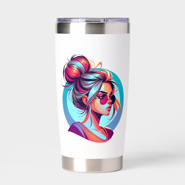 Happy Women's Day | March 8th Insulated Tumbler (Front)