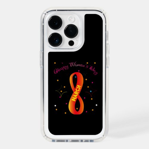 Happy Womens Day March 8th Speck iPhone 14 Pro Case