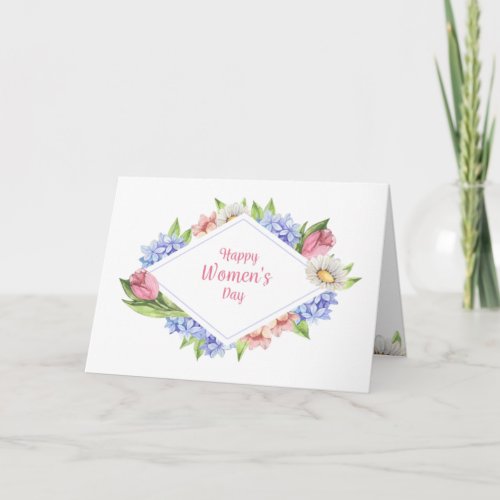 Happy Womens Day Photo Card