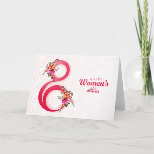 Happy Womens Day Photo Card