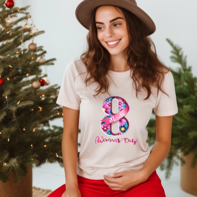Happy Women's Day T-Shirt (Creator Uploaded)