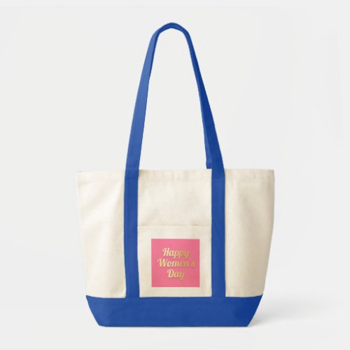 Happy womens day  tote bag