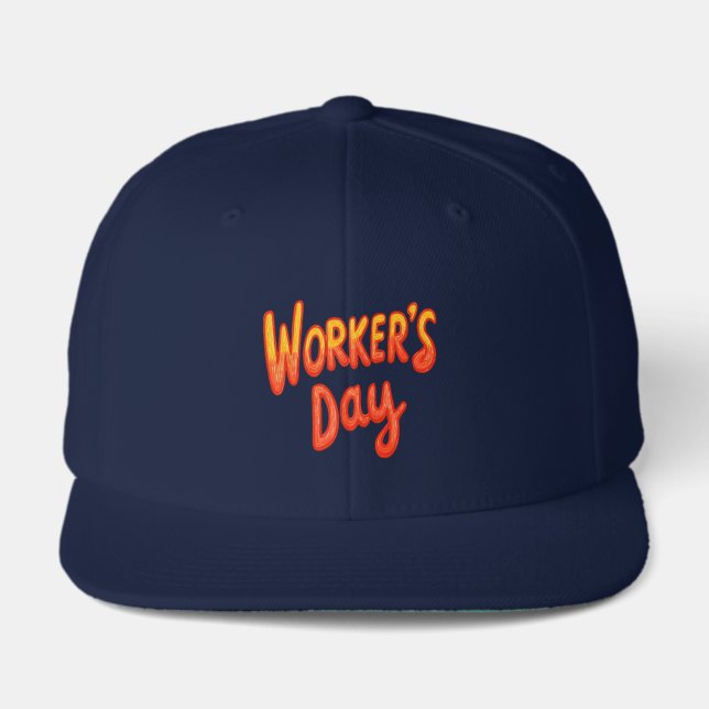 Happy Workers Day Visor (Front)
