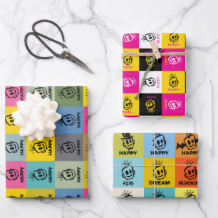 HAPPY wrappy Wrapping Paper Sheets