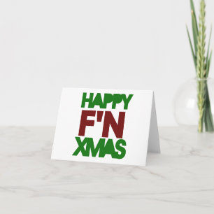 Happy Xmas humor Holiday Card