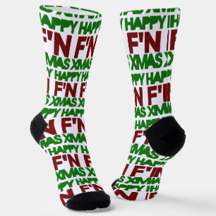 Happy Xmas humor Socks