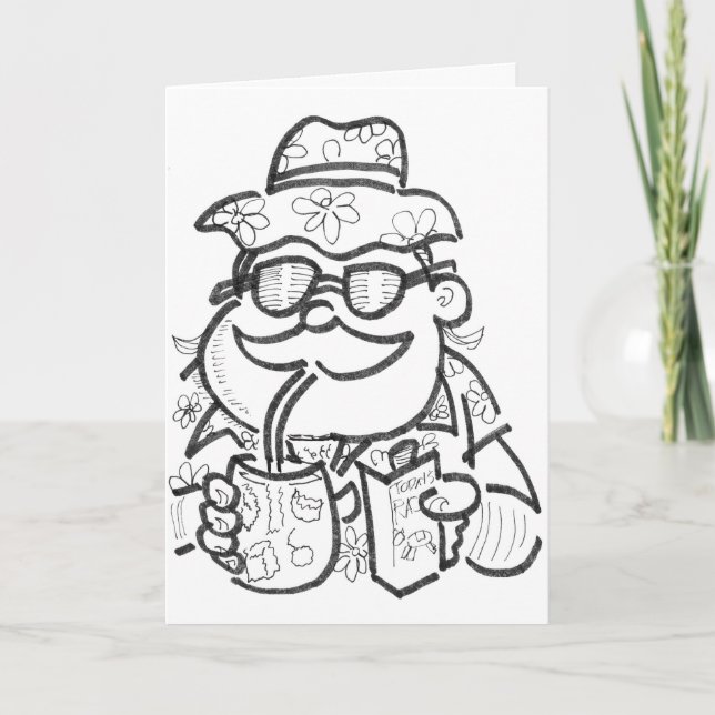 Happy Xmas in July Card (Front)